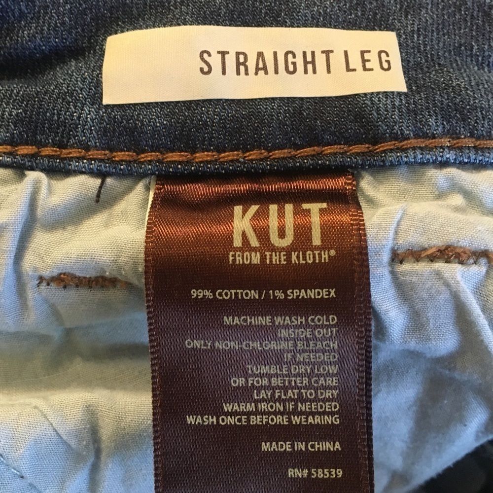 KUT straight leg jeans - Picture 10 of 12